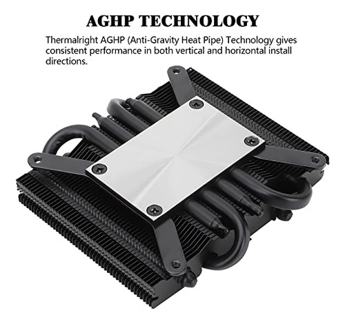 Thermalright Axp90-x36 Black Low Profile Cpu Air Cooler,