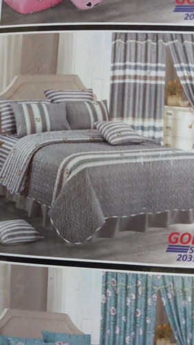 Cubre Cama Set De 7 Piezas 2 Plazas