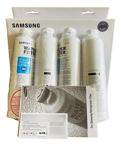 4pack Filtro Agua Original Samsung Da29-00020b Haf-cin/exp