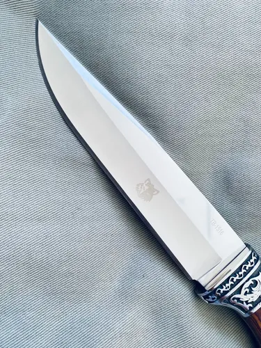 Faca De Caça Pesca Churrasco Luxofulltang Inox Sa58 Columbia