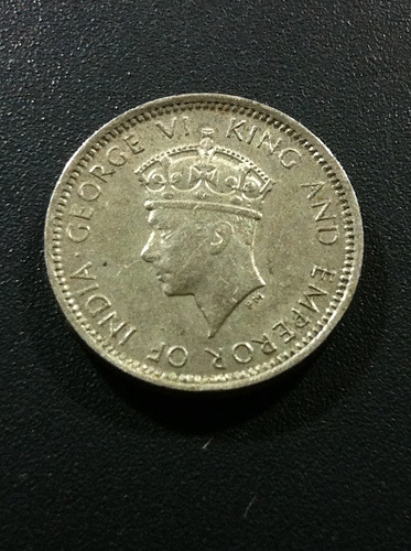 Moneda 1937 Hong Kong Británico George V| Sin Circular Joya 