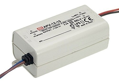 Mean Well Apv 12 12 12 Vdc 1 Amp 12w Constant Voltage