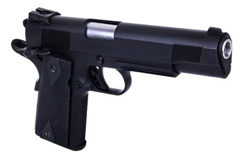 Pistola Airsoft Colt 1911 Gen2 Negra Full Metal We