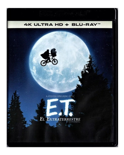 Et El Extraterrestre Pelicula 4k Ultra Hd + Blu-ray