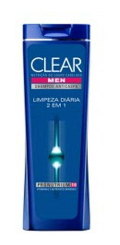 Shampoo Clear 2 Em 1 Limpeza Diária 400ml