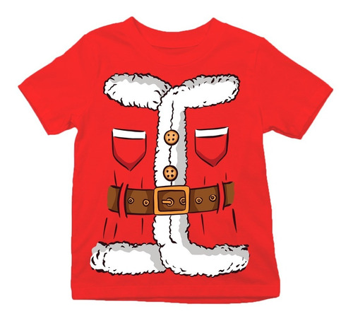 Playera Navidad - Niños - Traje De Santa