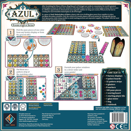 Siguiente Movimiento Juegos Azul - Juego De Mesa De Cristal