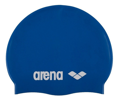 Touca De Silicone Para Natação Infantil Classic Arena Azul