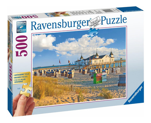 Puzzle Playa De Ahlbeck - 500 Piezas