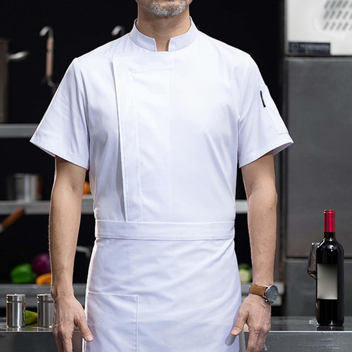 Chaqueta De Abrigo De Chef, Ropa De Camarero Transpirable,