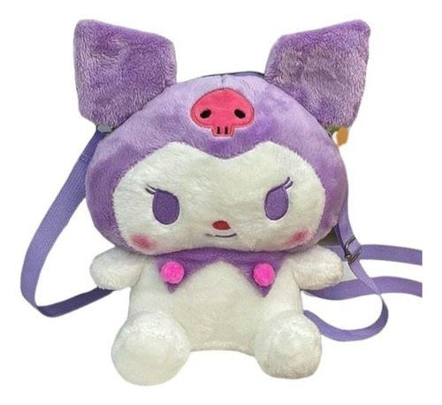 Bolsa Kuromi Mochila De Felpa Kawaii Melody Personaje Sa [u]