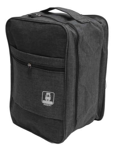 Bolsa De Viaje De 3 Capas Para Zapatos Con Capacidad Para Un