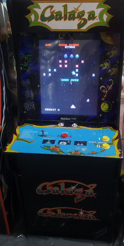 Maquinita 1up Galaga Original Arcade (Usado)