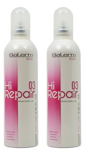 Salerm Hi Repair Finishi Serum 3.38oz/100 ml &quot;pack De.