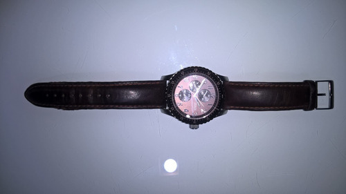 Relógio Guess Waterpro Pulseira De Couro