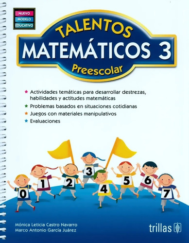 Talentos Matemáticos Preescolar 3 Trillas