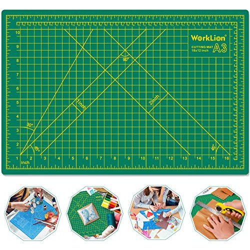 Tapete De Corte De Pvc Autocurativo De 12 X 18 , Table...