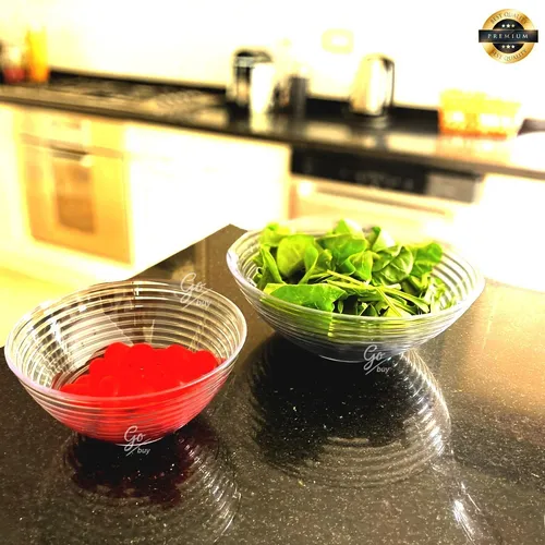 Recipiente Para Servir Bowl Mesa Para Mezclar Ensalda Frutas