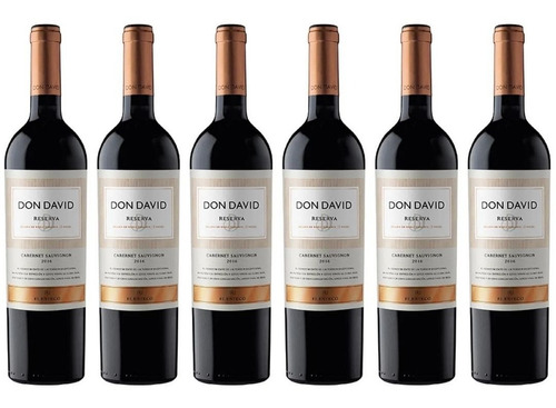 Don David Reserva Cabernet Sauvignon 750ml X6 Zetta Bebidas