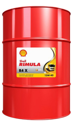 Aceite De Motor Diesel Shell Rimula R4 X 15w40tambor 209 Lts