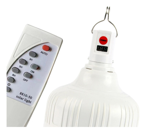 Bombilla Recargable Por Usb, Linterna Para Acampar Al 80w