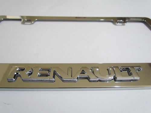 Imagen 3 de 4 de Porta Placa Renault Logan Stepway Duster Clio Koleos Oroch