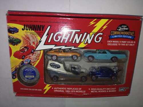 Johnny Lightning Set Conmemorativo 1994 Edición Limitada 