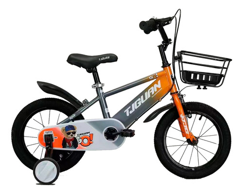 Bicicleta Rodado 16 Infantil Para Niño Niña Con Canasto