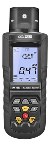 Probador De Radiación Digital Dt-9501 De Datos De Inspección