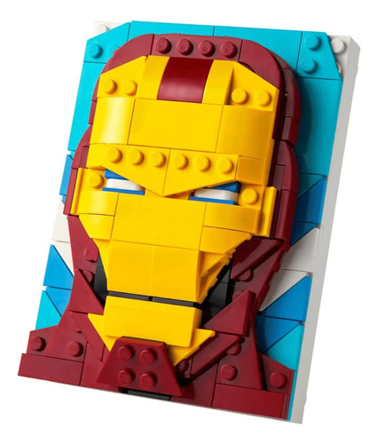 Dibujos De Ladrillo De Lego De Juguete De Iron Man Con 204 P