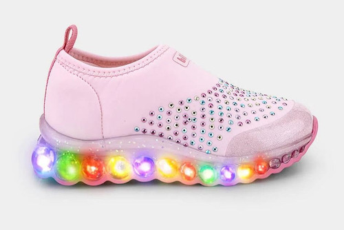 Zapatillas Led Luces Bibi 23/33 Art #1079264 Prende Al Pisar