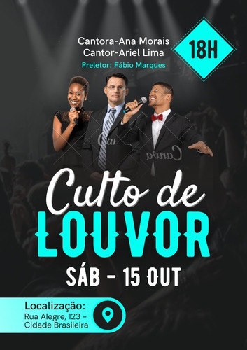 Design E Artes Gospel Para Igrejas- Canva, Photoshop E Corel