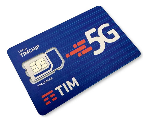 Numero Facil Memorização Ddd 11 Ao 19 - Chip Tim 5g