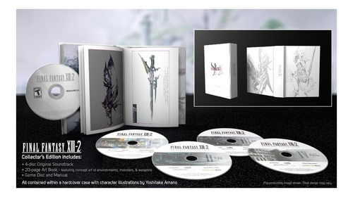 Final Fantasy Xiii-2 Collector's Edition Americana Ps3 