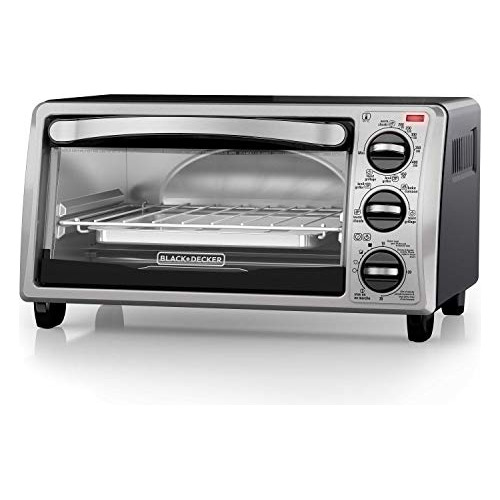 Negro + Decker To1313sbd Horno Tostador, 15.47 Pulgadas, Pla