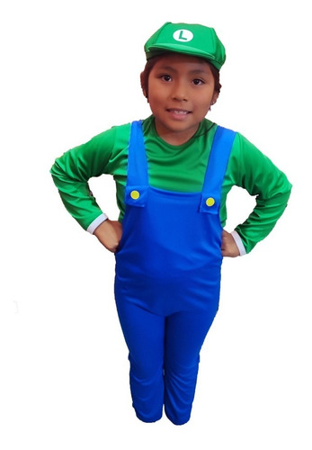 Disfraz Cosplay Infantil Mario Bros