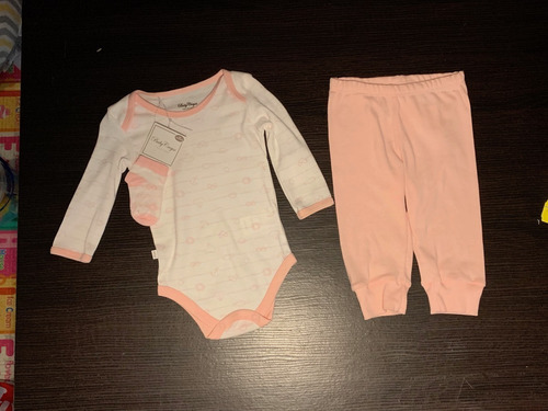 Set De 3 Piezas Para Bebe Niña