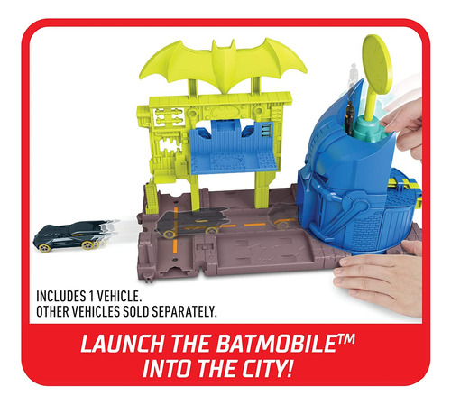 Hot Wheels City Batman The Joker Fun House Killer Cocodrilo