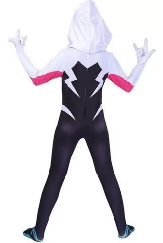 Mono Gwen De Spider-man Para Cosplay Para Mujer