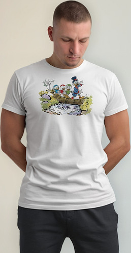 Playera Re Rico Mc Pato Caminando Retro P70