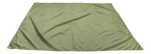 Camping Mat With Waterproof Canvas 3x2.9m Green