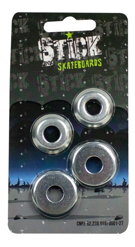 Imagem 5 de 6 de Jogo De Amortecedores Para Skate Completo E Arruelas