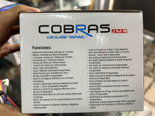Alarma Con Bluetooth Para Autos Con Aplicación Movil