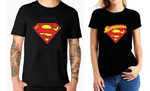 Playeras de superman para parejas outlet