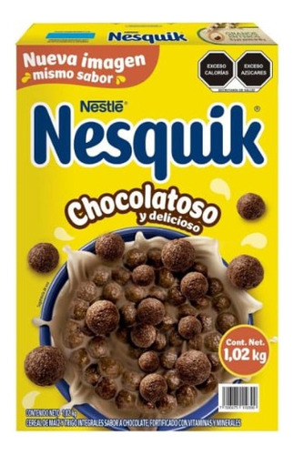 Cereal Nesquik Nestlé 1.02 Kg