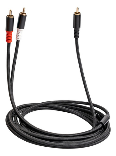 Rca E Cabo Adaptador De Subwoofer Y Cabo 1x Rca Para 2x Rac
