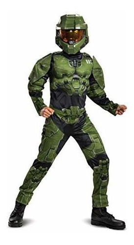 Talla L (10-12) Disfraz De Halo Infinite Master Chief, Mono 