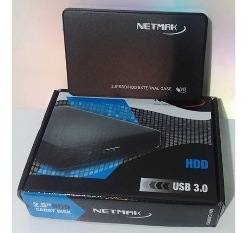 Carry Disk Netmak Nm-carry3 Externo 2.5 Usb 3.0 Cable Sata