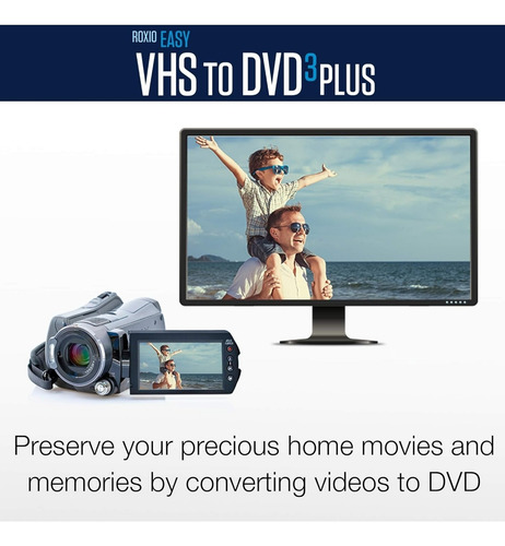 Roxio Easy De Vhs A Dvd Para Mac Vídeo A Dvd De Vhs, Hi8, V8