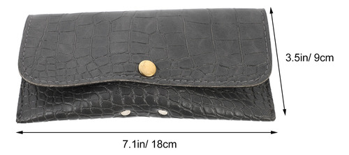 Funda De Piel Con Estampado Para Gafas Creative Fashion Wall